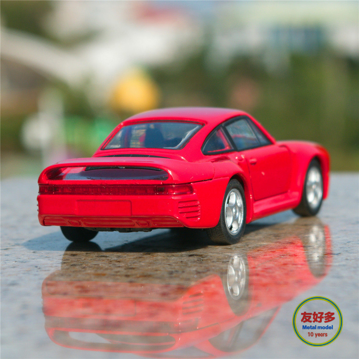 Модель машины 1964年保时捷911复古经典跑车959老爷车合金汽车模型金属铁车收藏 OTHER