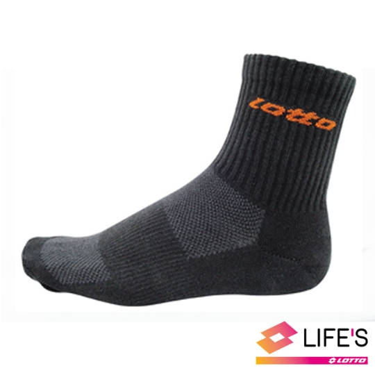 LOTTO men's autumn and winter warm thickened non-bunched sports cotton socks professional sports training socks