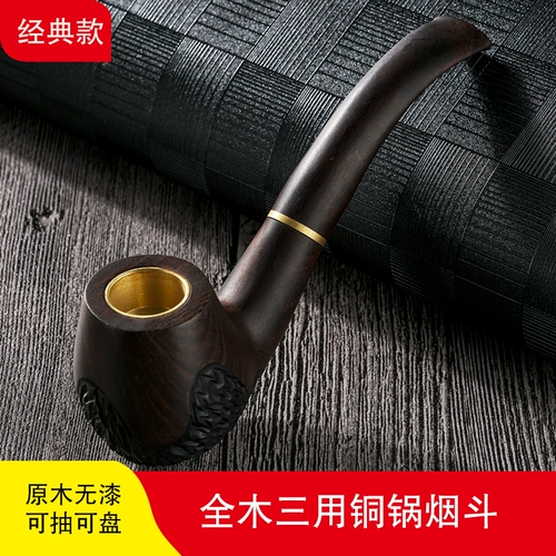 Сплошная деревянная боевая борьба с чистой медной медной ручной рисунок римский элемент фильтра «Откровенный