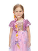 Frozen Rapunzel Wig Braids Kidsren's Crown with Flower Braids Long Hair Princess Headband Braid Skirt Accessories