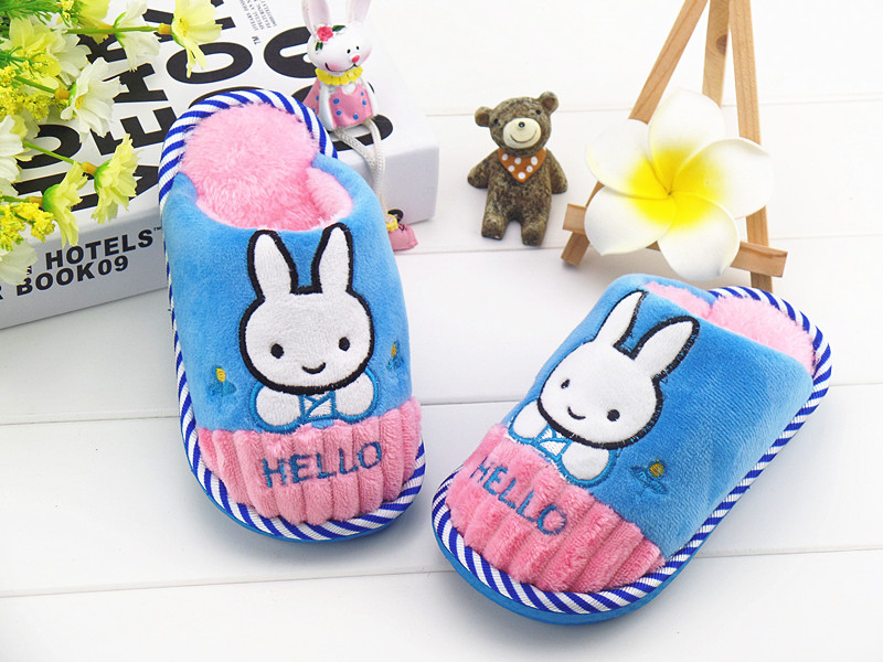 Chaussons enfants en suède pour Toute saison - semelle autre - Ref 1036580 Image 34