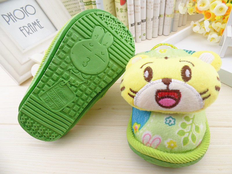 Pantoufles enfants en suède pour hiver - semelle autre - Ref 1015460 Image 42