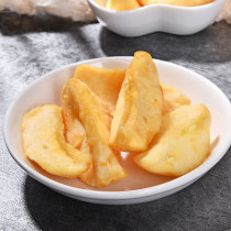 Soft apple strips 500g sugar-free no additives not crispy Yanggao specialty snacks dried fruits dried apples