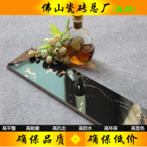Foshan Tile 800X100 Straight Side Throw Glazed Landline Living-room Side Line Bedroom Non-slip Skirting Foot Line Foundation Line