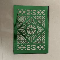 Five packs (hollow lace paper) sacrificial paper tie accessories brick paper doors and windows paper funeral supplies tie paper accessories