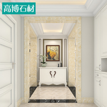 Edge-wrapped entry balcony window sill edge closing line artificial full-body marble decorative line custom door cover door frame