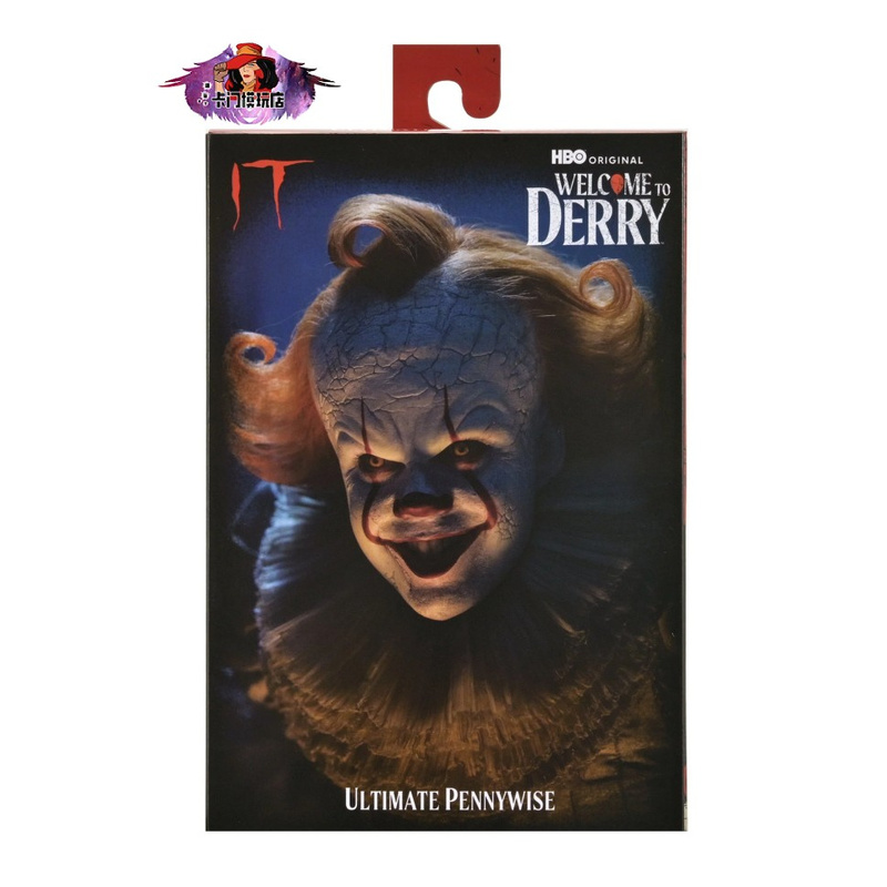 Neca Clown Returns Welcome to Derry Town Pennywise Bob Gray Bloody Version