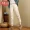 Quần len nữ mùa thu và quần harem 2019 mới lỏng mỏng phiên bản Hàn Quốc cao eo màu be 9 điểm nhỏ chân quần cà rốt - Quần Harem