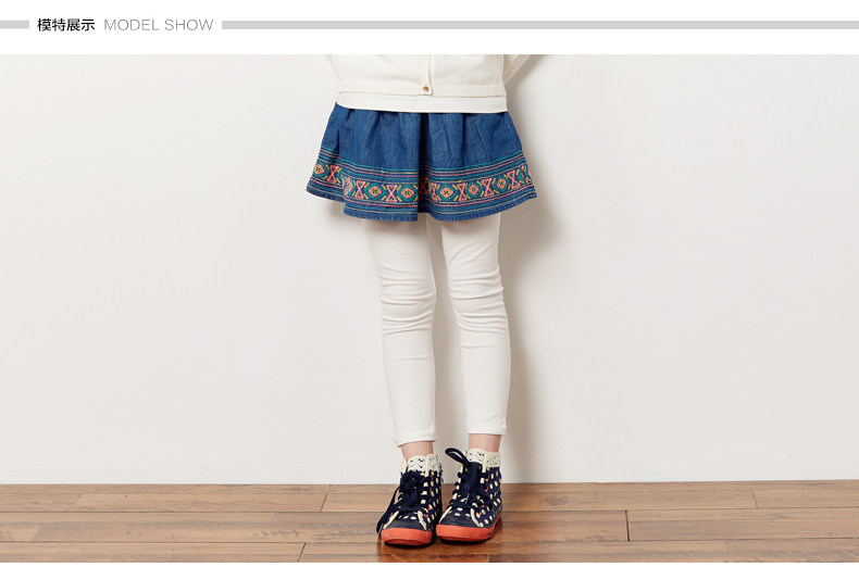 Jupe pour fille en toile - Ref 2051972 Image 10