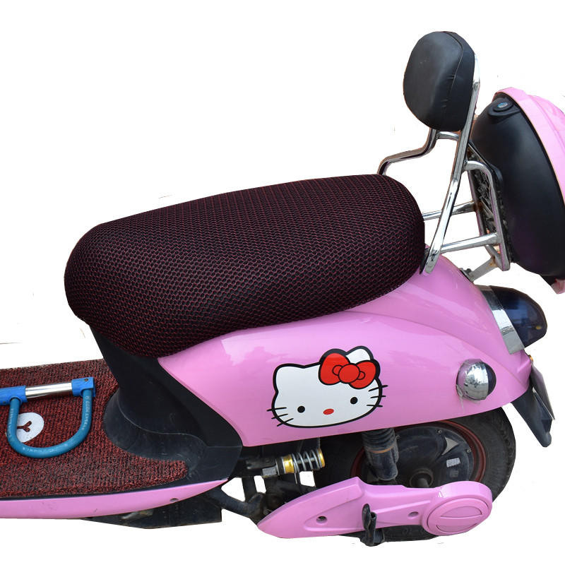 Small turtle electric car pedal Small turtle king motorcycle universal sunscreen heat insulation breathable cushion cover Shock absorption waterproof seat cover