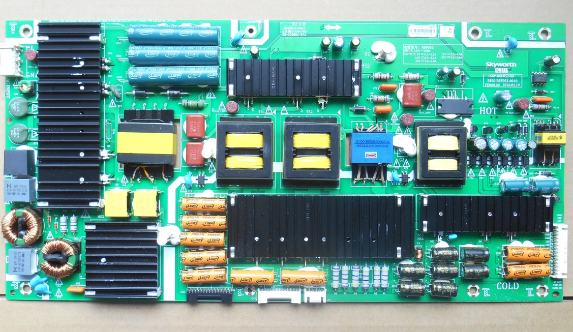 Original fit Genesis 168P-R8F052-00 power supply board 5800-R8F052-0000 0010 65 55S9300