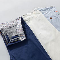 Ankle-length pants mens casual pants mens thin Korean slim leg pants 9 points trend wild sports pants summer