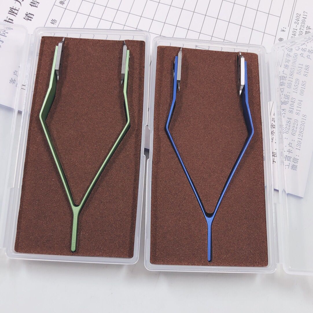 Watch tool Removal strap Metal ear pliers Ear removal pliers Ear batch V-shaped removal L Lux 6825
