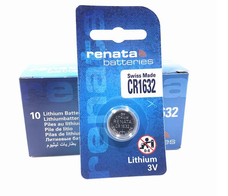 Original Swiss Renata 1632 CR1632 car remote control electronic 3v button battery