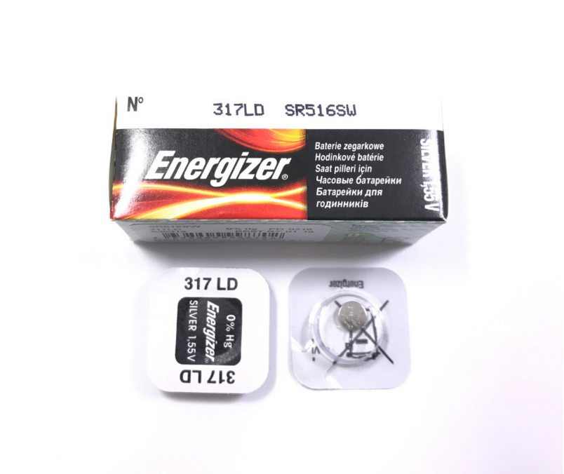 U.S. Energizer Energizer Silver Oxide Button Battery SR516SW 317