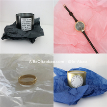 A BaO-ins blogger used to take pictures of paper accessories cosmetics clothes Photo Background Paper