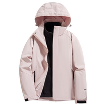 Mulinsen Mountain Series Jacket Three-in-One Men and Women 2024 New Outdoor Waterproof Jacket Tibetan Couple Mountaineering Wear