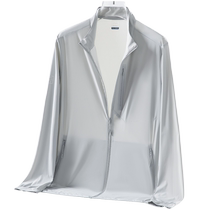 Mulinsen UPF100 sun protection clothing for men summer outdoor professional fishing clothing anti-UV ice silk jacket for women