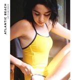 [Atlanticbeach Holiday Swimsuit] Консервативный и тонкий купальник контрастного сладкого купальника и тонкого купальника