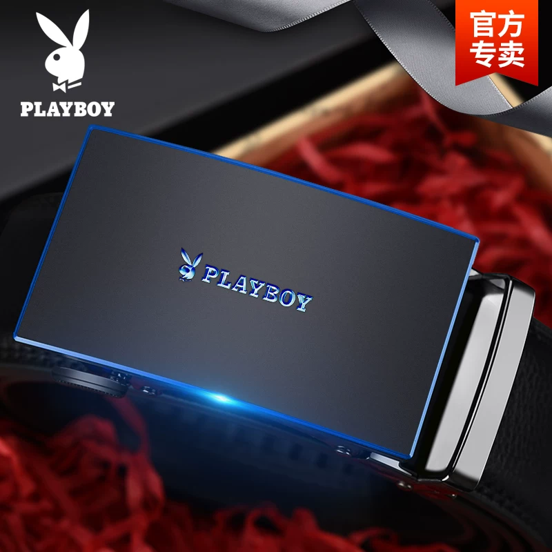 Пояс мужской высокого класса Playboy, кожаные штаны, натуральная кожа