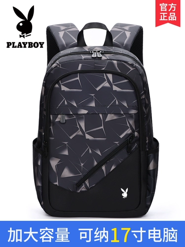 Playboy, мужской школьный рюкзак для школьников, вместительный и большой ноутбук, сумка для путешествий, подходит для подростков