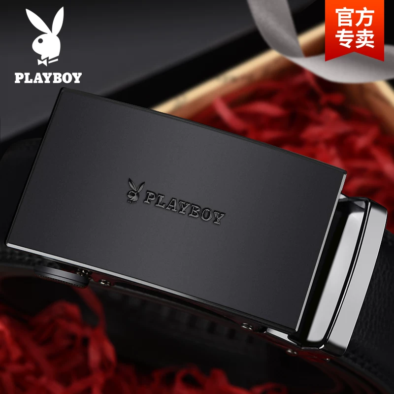 Пояс мужской высокого класса Playboy, кожаные штаны, натуральная кожа