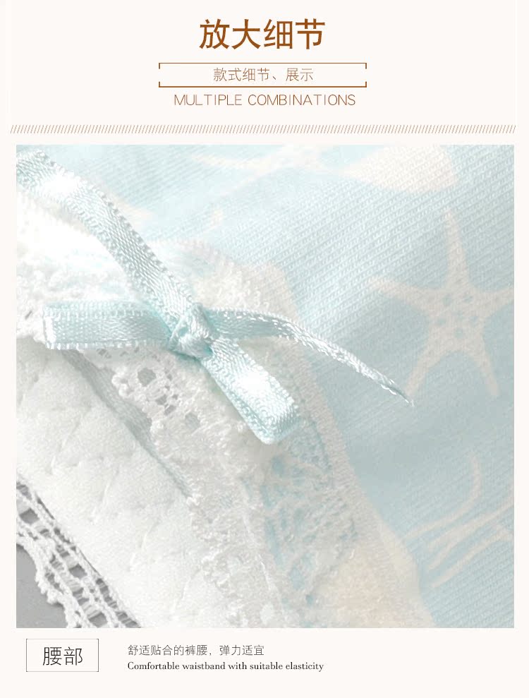 Butterfly Ann Quần Đồ lót nữ Eo Boxer Cotton Túi đơn giản Hông Mềm mại Thoải mái thoáng khí Hộp quà tặng - Bộ quà tặng quần boxer nam