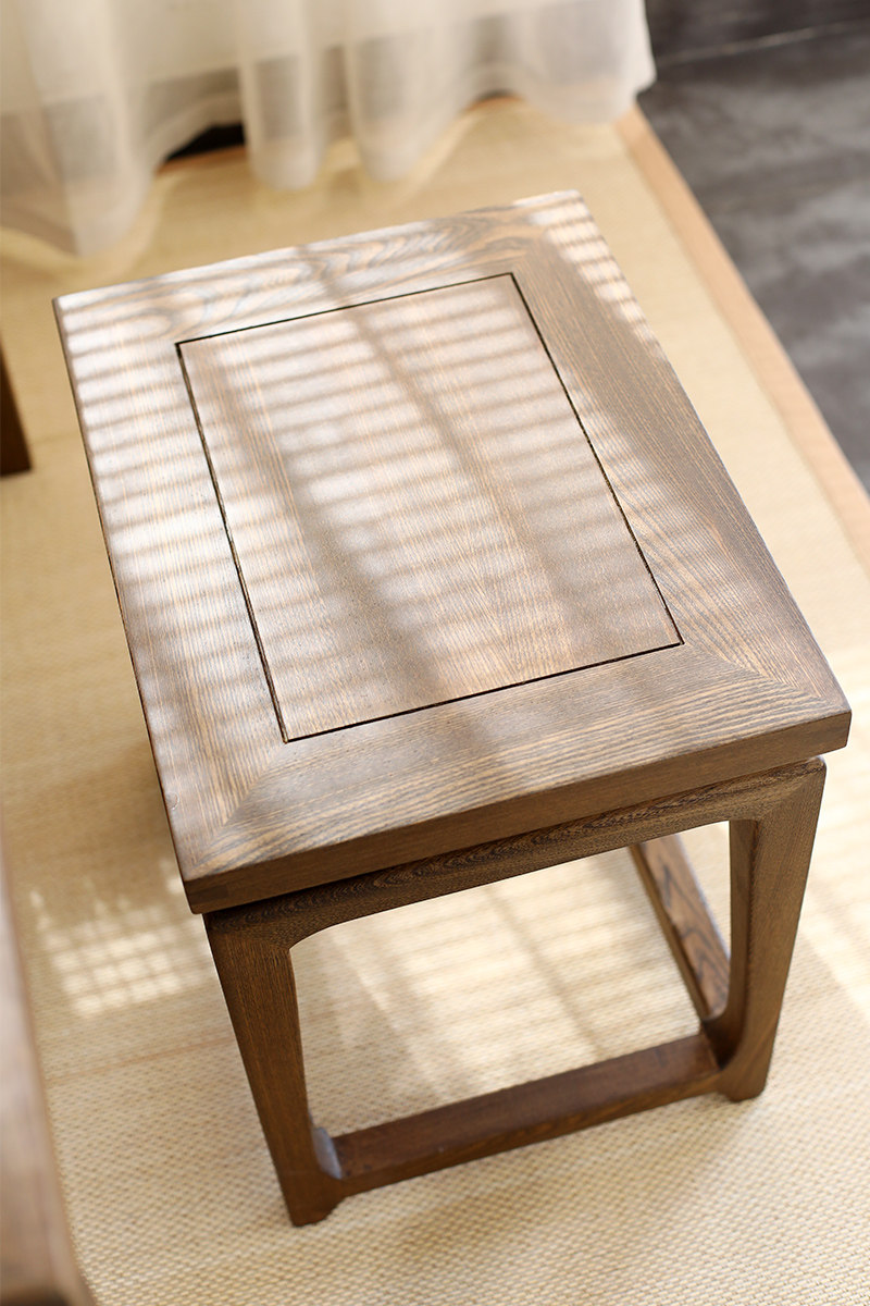 [USD 185.13] Machete Guten Table New Chinese Zen Solid Wood Table Bench ...