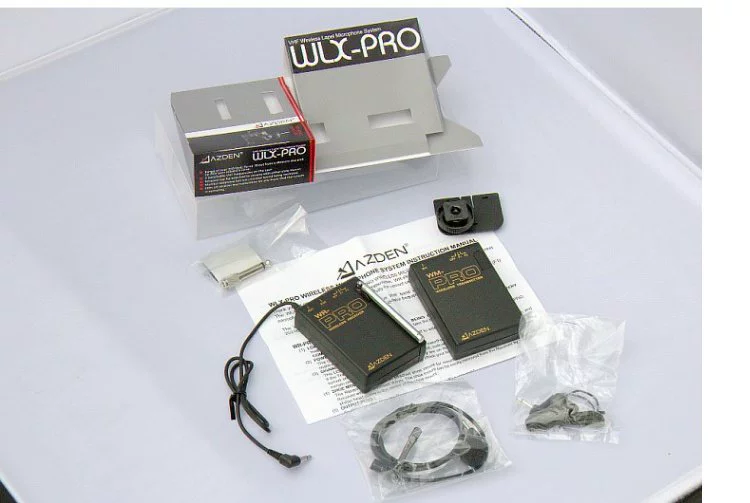 Nhật Bản Máy ảnh AZDEN Azdan WLX-PRO VHF máy ảnh DSLR lavalier không dây DSLR 5D3 / 5D2 - Phụ kiện VideoCam