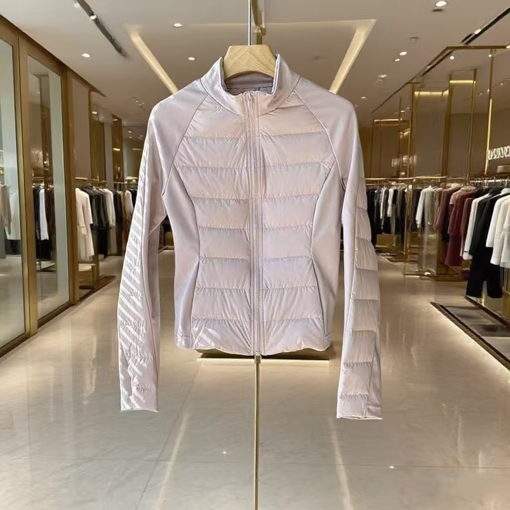 江西公青城 レディース ダウン ヨガ ダウンジャケット 2025年新作 アウトドア スリムフィット 軽量アウター