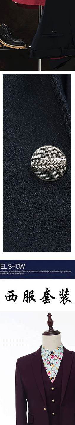 Costume homme en soie pour Quatre saisons - Ref 1563418 Image 60