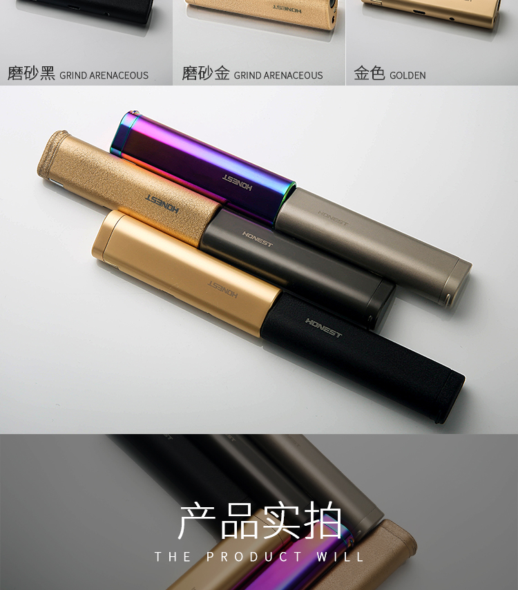 Baicheng dây vonfram chính hãng nhẹ hơn sạc USB với đèn LED kim loại đa chức năng bật lửa điện tử để phát triển chữ bật lửa khò xịn