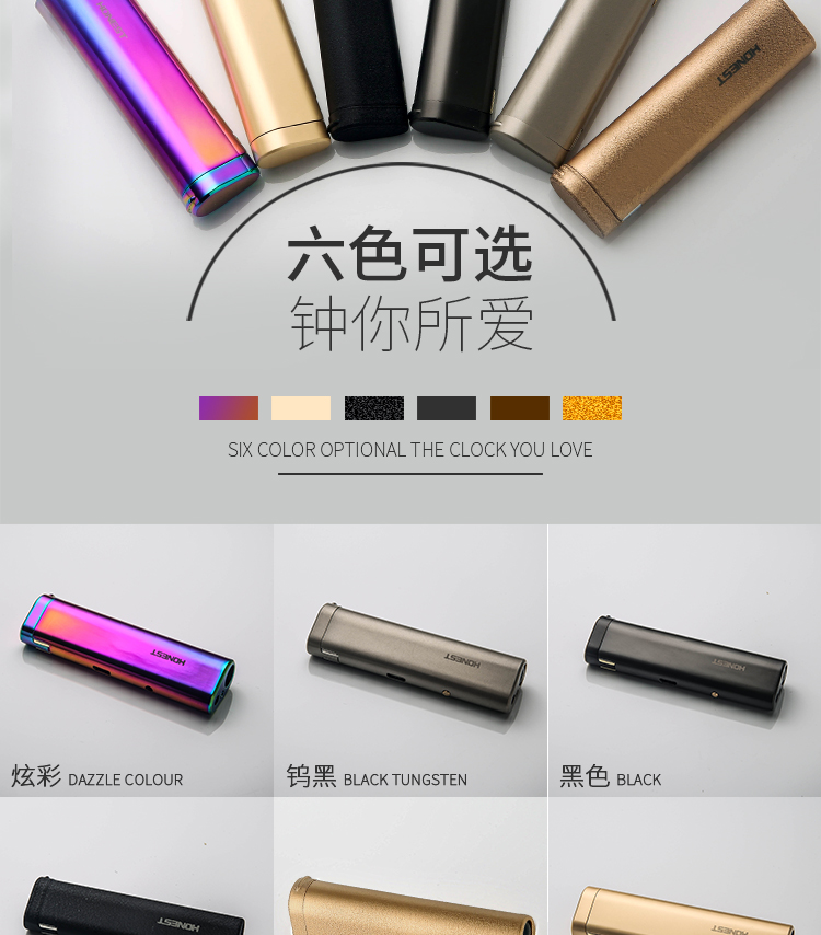 Baicheng dây vonfram chính hãng nhẹ hơn sạc USB với đèn LED kim loại đa chức năng bật lửa điện tử để phát triển chữ bật lửa khò xịn