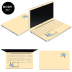 Millet notebook sticker air air shell film 13.3 inch 12.5 máy tính đầy đủ bộ phụ kiện 13 Phụ kiện máy tính xách tay