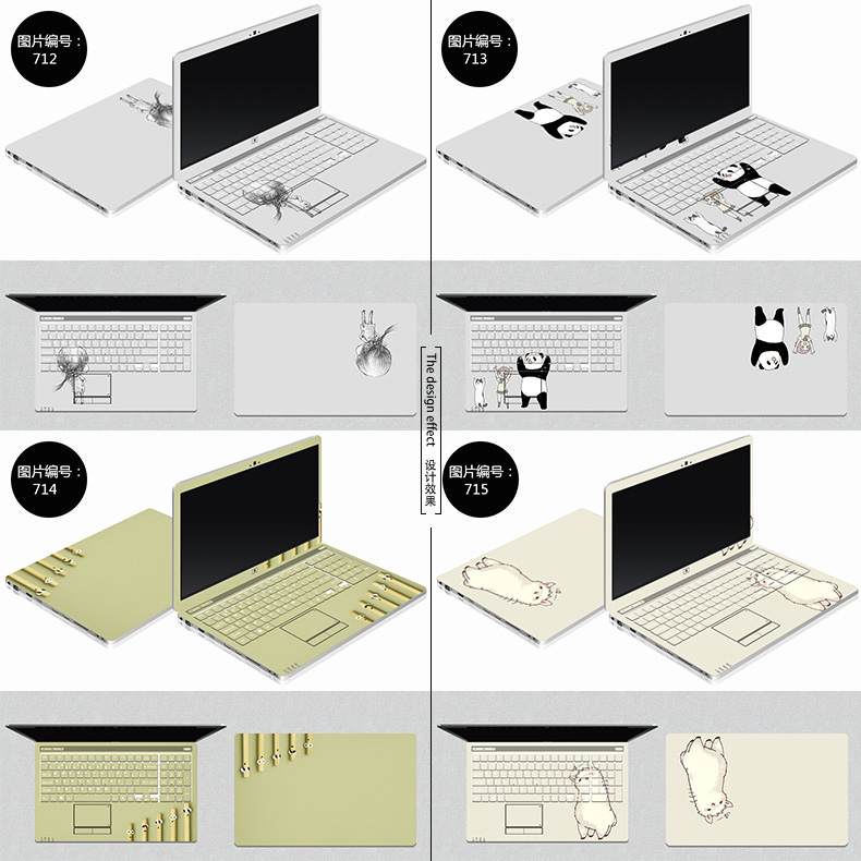 Bộ phim bảo vệ máy tính xách tay Dell trọn bộ đốt cháy 7000 Ling Yue 7460 sticker vỏ phim phụ kiện 15,6 inch