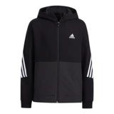Adidas, осенняя спортивная комфортная куртка для мальчиков для отдыха с капюшоном