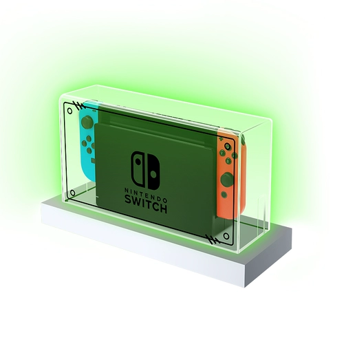 Плетно -эмиссионный пылевой крышку Switch, Nintendo Switcholed Console Game Machine Base Box NS Cover Oled Set Set