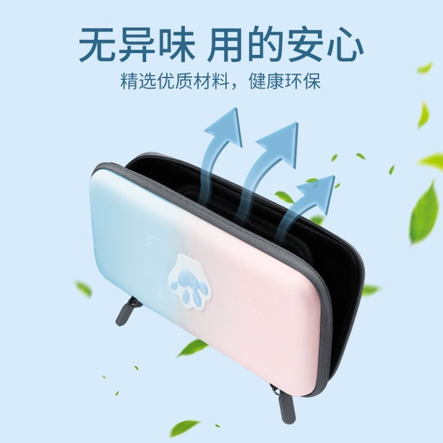 Nintendo Switch Storage Pack NS защита коробка милая кошачья кошачья тема с ограниченной оболочкой хост -покрытия с твердыми мешками с коробками портативная большая емкость