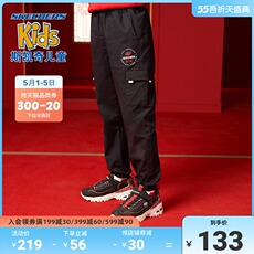 детские штаны skechers斯凯奇童装夏装2021新款官方男童裤子儿童长裤休闲运动裤
