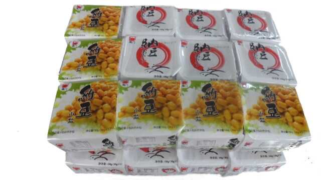 廠家直銷將門納豆納豆菌發酵型鮮納豆大粒小粒各半72盒 箱