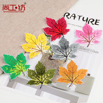Maple Leaf Embroidery Cloth Clothes Pants Applique Medium Leaf Decorative Patch Patch Apparel Accessories