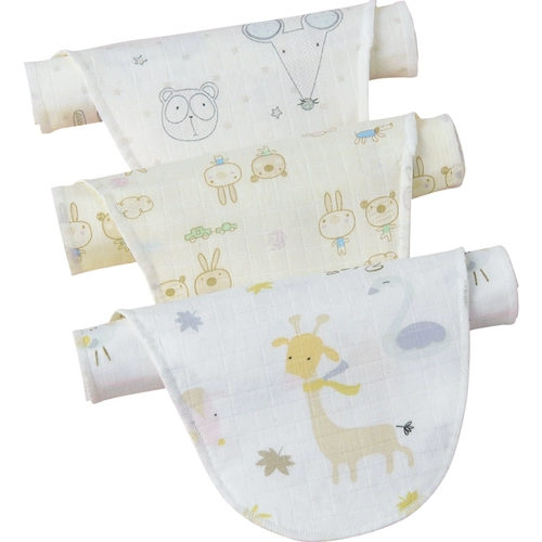 Детское хлопковое полотенце от пота для детского сада, детский коврик для младенцев, шарф, 0-3-6 лет