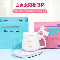 Белая подарочная коробка на солнечной энергии, упаковка