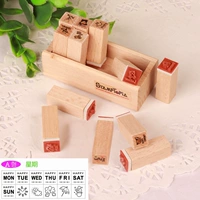 Деревянная печать в неделю