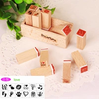 Деревянная печать B-Love