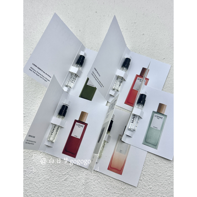  Free Shipping! Loewe Perfume Sample 1.5ml Original Test Tube