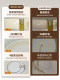 Mingyixuan Restaurant Chandelier Double-Head M-Bean Flying Saucer Lamp Vintage Cream Style Dining Table Lamp Modern Minimalist Island Lighting Fixture