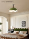 Mingyixuan Internet Celebrity New Mid-Century Style Balcony Lamp, Simple Corridor Lamp, Full-Spectrum Eye-Protecting Eggshell Ceiling Lamp