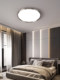 Italian-Style Gray Ultra-Thin Seamless Master Bedroom Lamp Modern Minimalist Study Room Ceiling Lamp Nordic New Eye-Protecting Lighting Fixture