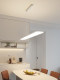 T8 Mingyixuan Restaurant Chandelier, Simple Modern Designer Style, Oval Minimalist Italian-Style Dining Table Bar Counter Restaurant Lighting Fixtures